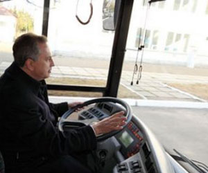 Віце-прем&rsquo;єр України урочисто перерізав стрічку автобуса, призначеного для Києва, та сів за кермо цього автобуса. При виїзді з території заводу Колесніков не розминувся із машиною ДАІ. У результаті машина ДАІ отримала серйозні пошкодження.
Сам Колесніков на брифінгу після інциденту, який стався на території заводу, пообіцяв подарувати львівській міліції новий автомобіль замість пошкодженого.