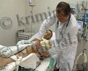 Гаишники полночи гонялись за пьяным мотоциклистом, который сбил человека