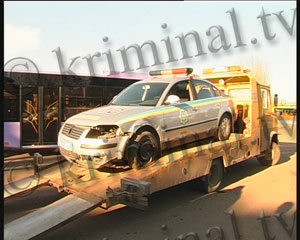 Колеснікову не сподобалась міліцейська автівка
