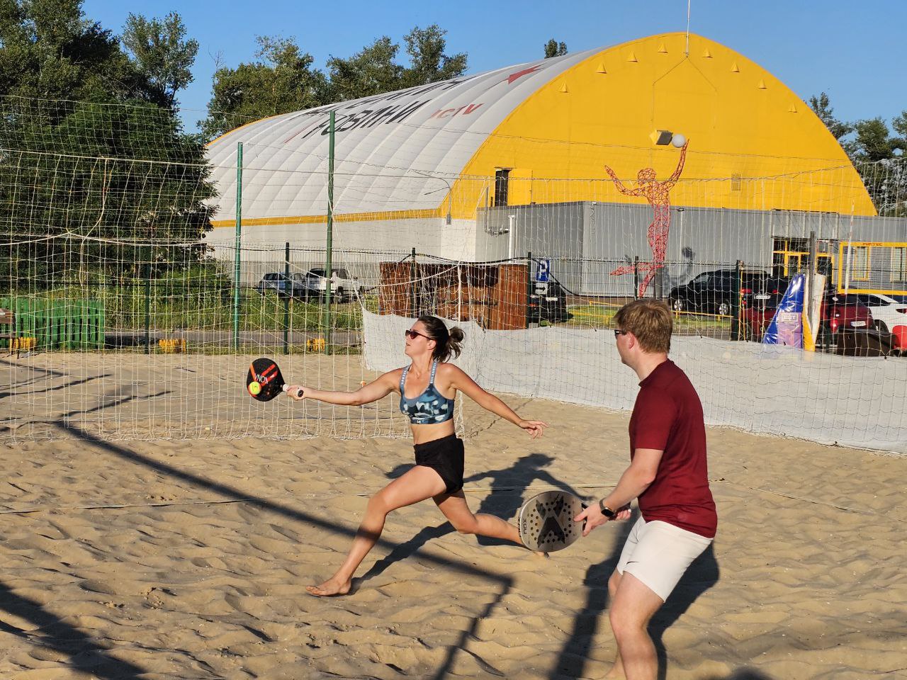 майданчики для пляжного тенісу в Києві