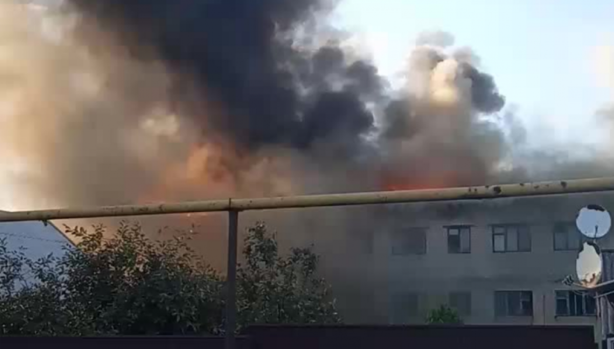 Пожар за волгой