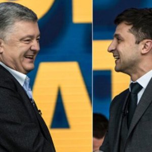 Зеленский и Порошенко проголосовали на выборах